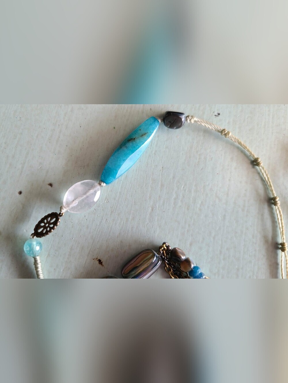 Silpada Boho Turquoise Bead Pendant Necklace - Picture 4 of 5